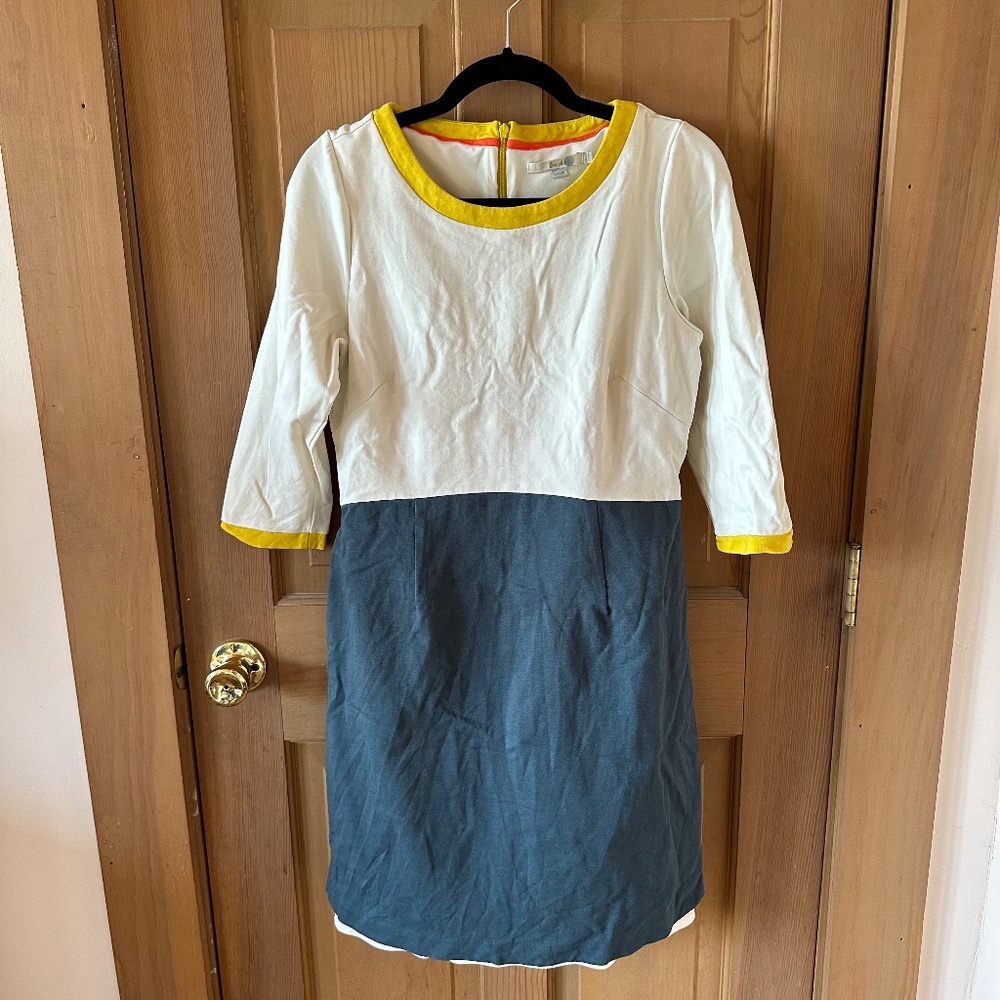 Boden Stretch Ponte Dress‎ Size 8 - Picture 5 of 9
